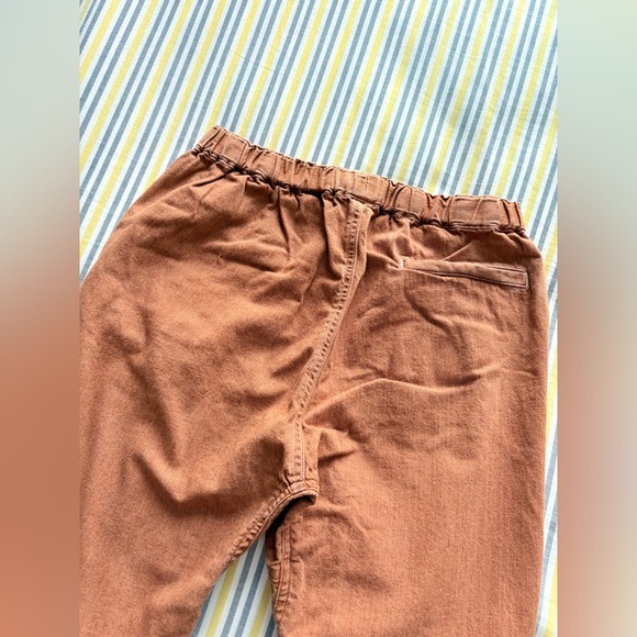 Bought in Japan! Vintage U series Brown Jogger Denim Pants - Picture 4 of 7